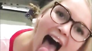 lesbian licking – best oral sex he's ever had from dirty nerd