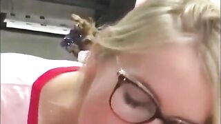 lesbian licking – best oral sex he's ever had from dirty nerd