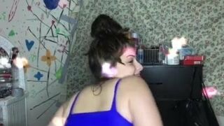 BBW twerk en string