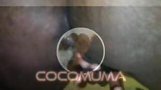 Cocomuma Ebony Early Morning Masturbation ASS/PUSSY Play