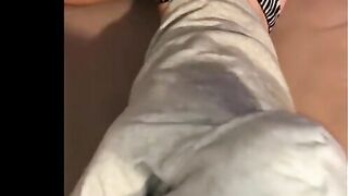 POV My stepsister teaches me how to have sex with a girl, and I accidentally cum inside her