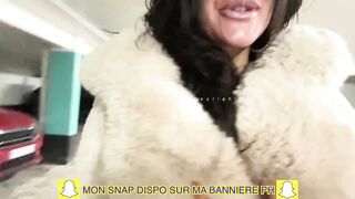 Angela Doll - Appel à la bite SNAPCHAT episode 2 - Je lui vide les couilles dans un parking