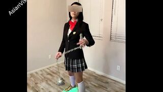 Solo JOI Video as a Domme Japanese Schoolgirl. You may call me Mistress Gogo. By AsianVixen4U