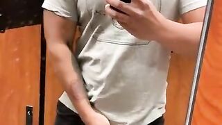 Locker Room Cumshot