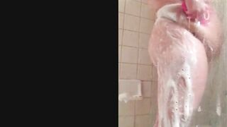 Soapy BBW showers