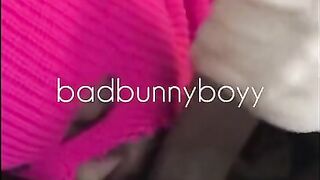 badbunnyboy takes straight boy BBC