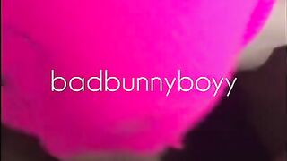 badbunnyboy takes straight boy BBC