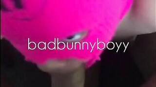 badbunnyboy takes straight boy BBC