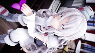 I had Paula serve me in the office POV - Sex MMD