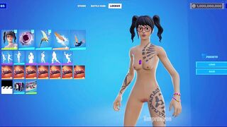 so i removed All Crystal's Clothes on my Fortnite Lobby