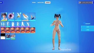 so i removed All Crystal's Clothes on my Fortnite Lobby