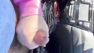 Public masterbation in a car onlyfans couple