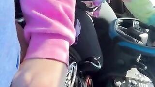 Public masterbation in a car onlyfans couple