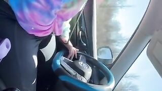 Public masterbation in a car onlyfans couple