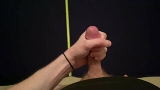 Measuring Ejaculation Distance — HUGE CUMSHOT NEW RECORD