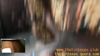 Thot in Texas - White Milf Interracial Fucked Hard A Creampie & A Cumshot