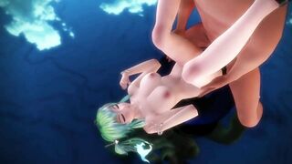 【SEX-MMD】Kanon & David on the shore of the lake【R-18】