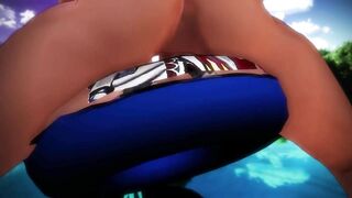 【SEX-MMD】Kanon & David on the shore of the lake【R-18】