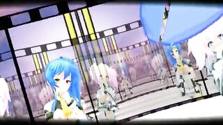 【MMD】(POV) Nanoko & Senmei - Gokuraku Jodo【60fps】【R-18】