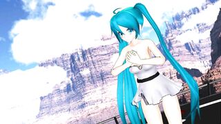 【MMD】No Life Queen [HC type Miku dress]【R-18】