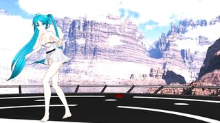 【MMD】No Life Queen [HC type Miku dress]【R-18】