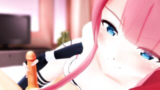 【SEX-MMD】Efu-chan seriously squeezes!【R-18】