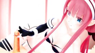 【SEX-MMD】Efu-chan seriously squeezes!【R-18】