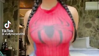 Latina Big Ass Shake in Tiktok @steffymoreno551