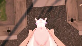 (POV) DOING IT ROUGH WITH MICCHON SHIKIMORI HENTAI SHIKIMORI IS NOT A JUST CUTIE