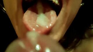 Compilation of best oral Creampie and Cumshots. Cum mouth