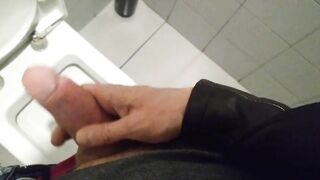 STEP SISTER CAUGHT MASTURBATING BIG COCK IN PUBLIC TOILET PART 3