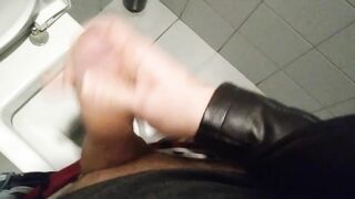 STEP SISTER CAUGHT MASTURBATING BIG COCK IN PUBLIC TOILET PART 3