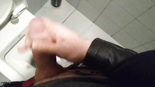 STEP SISTER CAUGHT MASTURBATING BIG COCK IN PUBLIC TOILET PART 3