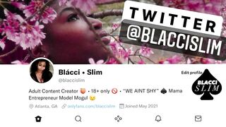 everything bigger on Slim Texas (@blaccislim on OF & IG)