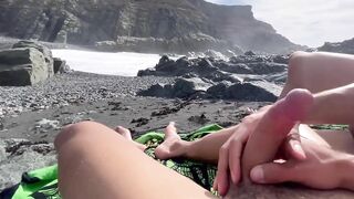 Fucking on the beach!