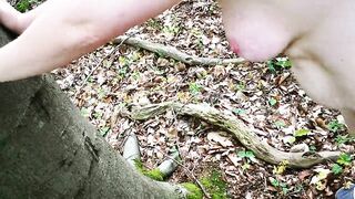 Full naked ass flogging on a tree - Dirty Talk