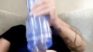 Fleshlight fun ???? huge cumshot!