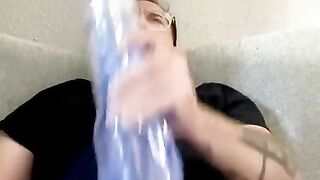 Fleshlight fun ???? huge cumshot!