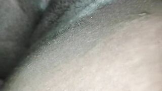 Desi wife using dildo in small pussy and water came