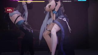 0473 - 【R18-MMD】shantianxiaozhi - Honkai Impact 3rd 崩坏三 Timido and Bronya special mission