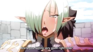 Dark Elf Get Creampied in Her Virgin Pussy