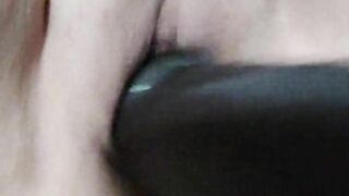 Huge long bbc deep in my married pussy gape