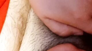 I Fack the sisters of my wife close up on pussy and he go horny!!