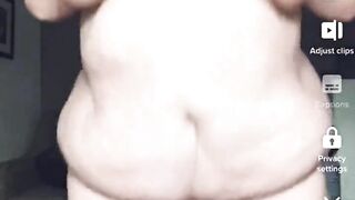 Horny BBW Slut Naked And Mastrubating TikTok Compilation