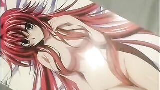 Me masturbo con rias gremory para mi amiga otaku