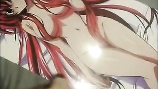 Me masturbo con rias gremory para mi amiga otaku