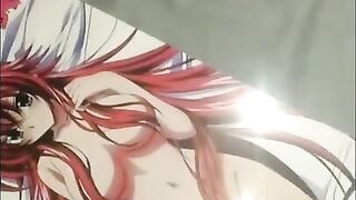 Me masturbo con rias gremory para mi amiga otaku