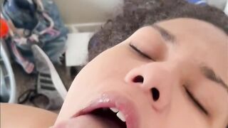 She Loves Putting Daddy Dick In the Back of Her Throat