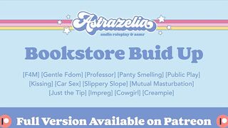 [Patreon Preview] Bookstore Build Up [Professor] [Gentle Fdom] [Public Sex] [Mutual Masturbation]