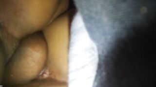 my hotwife gets fucked and creampied in front of me making me more cuckold with a black cock